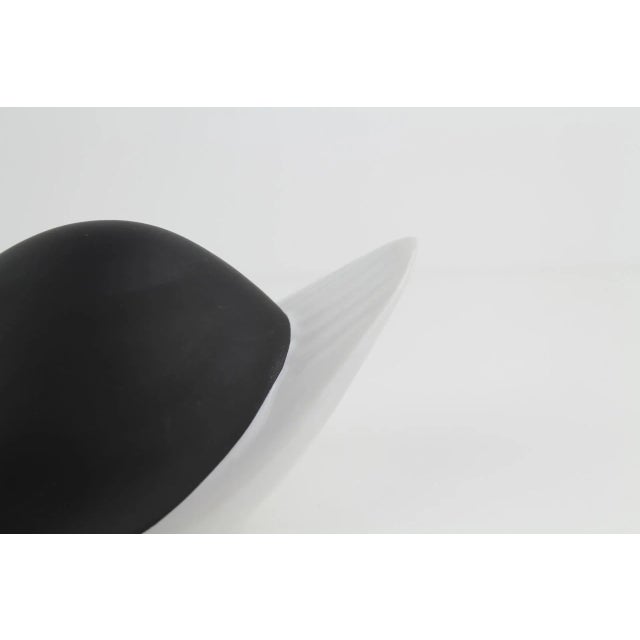 Czech Porcelain Black Swan Figurine from Royal Dux, 1960s For Sale - Image 12 of 13