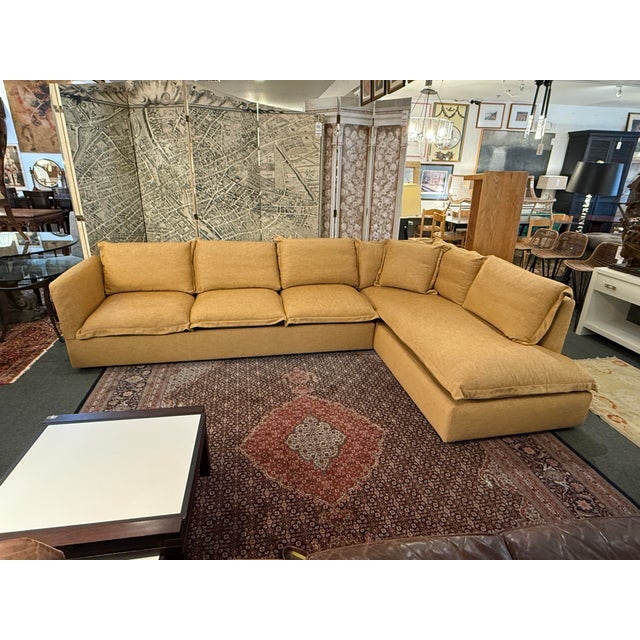 Design Plus Gallery presents the Skylar Sectional From Interior Define. Supremely comfortable thanks to a super-soft seat,...