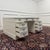 English Classic White Partner Desk For Sale - Image 14 of 18