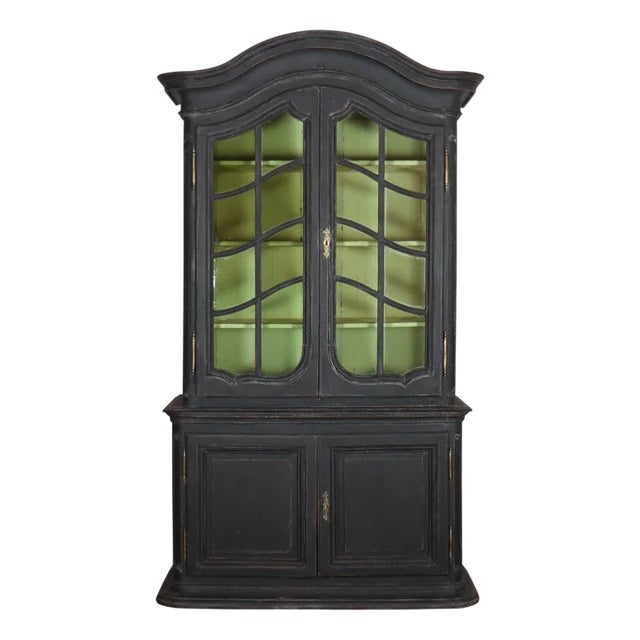 Dutch Glazed Display Cabinet For Sale