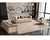 New Vega 3–Piece Gold Accent Modern Luxury Living Room Set - Sofa , Loveseat & Chair For Sale - Image 18 of 18