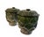 Elevate your interior with this exceptional pair of vintage ceramic lidded jars, handcrafted in South Africa. These...