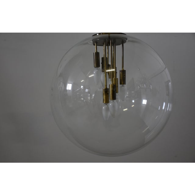 Large Mid-Century Dutch Big Ball Lamp, 1970s For Sale - Image 6 of 12