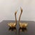 Brass Swans Figurines, 1960s, Set of 2 For Sale - Image 6 of 6