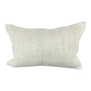 16 x 24 Hemp Pillow Turkish Cushion Natural White Pillow Cushion Cover For Sale