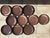 Handmade Ceramic Dinner and Serving Plates from Serocka, Germany, 1970s, Set of 10 For Sale - Image 13 of 13