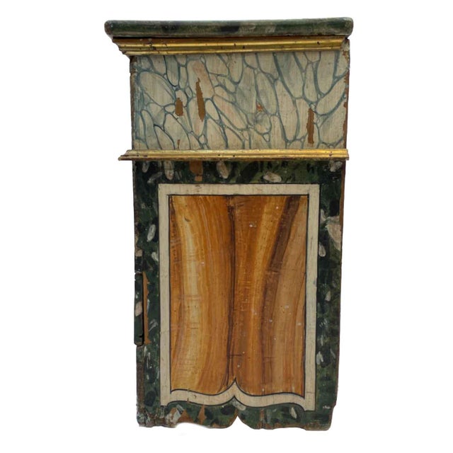 Lacquered Bedside Tables, Marche, 1890s, Set of 2 For Sale - Image 4 of 9