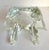 Vintage Chantal Sculptural Ice Glass Trivet & Display Pedestal For Sale - Image 9 of 12