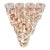 1950s Mid-Century Modern Googie Print Atomic & Starbursts Midmod Cocktail Glass, Set of 10 For Sale