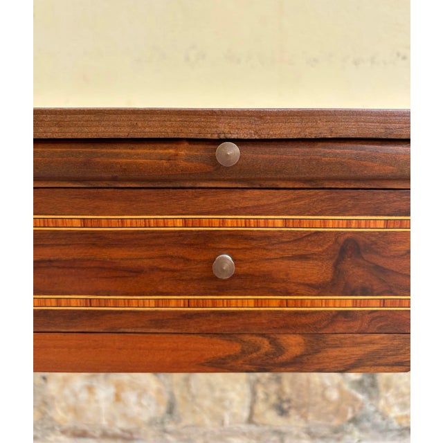 Antique French Victorian Ladies Desk, 1860 For Sale - Image 9 of 12