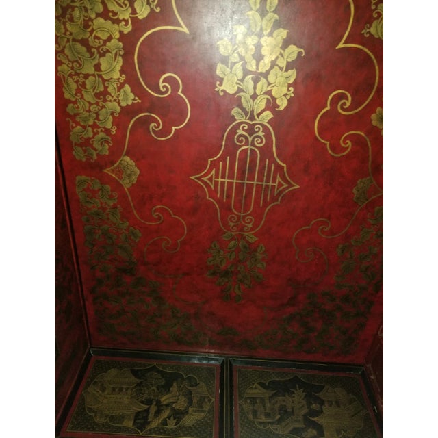 Black Antique Chinese Qing Dynasty Hand Carved Wedding Bed For Sale - Image 8 of 14