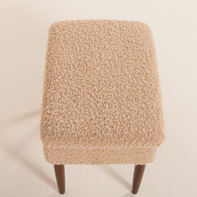 Mid-Century Modern Danish Ottoman, 1960s For Sale - Image 14 of 15