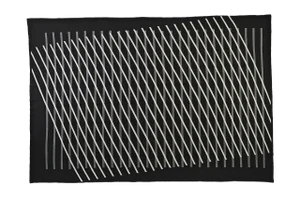 Optical Lines Blanket from Roberta Licini