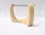 1970s Postmodern End Tables After Karl Springer With Faux Goatskin Finish, Glass Tops For Sale - Image 5 of 13