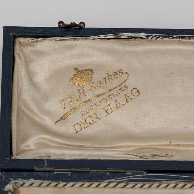 Antique early 20th century dutch solid silver page turner. A finely engraved silver eagle’s head mounts a kingswood blade....