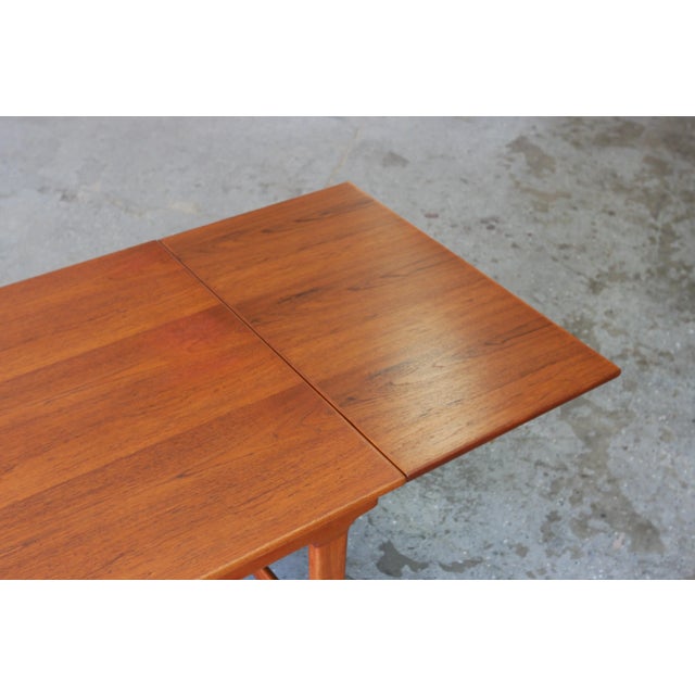 1960s 1960s XL Danish Mid Century Modern Dining Table Attrib to Borge Mogensen For Sale - Image 5 of 10