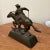 Antique Winchester Rider & Horse Cast Bronze Statue For Sale - Image 4 of 12