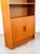 1960s Mid Century Danish Modern Credenza Bookshelf Cabinet Teak Shelves Cabinet Doors For Sale In Sacramento - Image 6 of 12