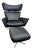 Oksen Fritz Hansen Lounge Chair W/ Ottoman For Sale