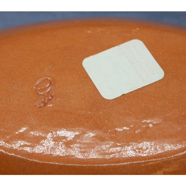 C. 1830 Italian Giustiniani Terracotta Dish For Sale - Image 4 of 5