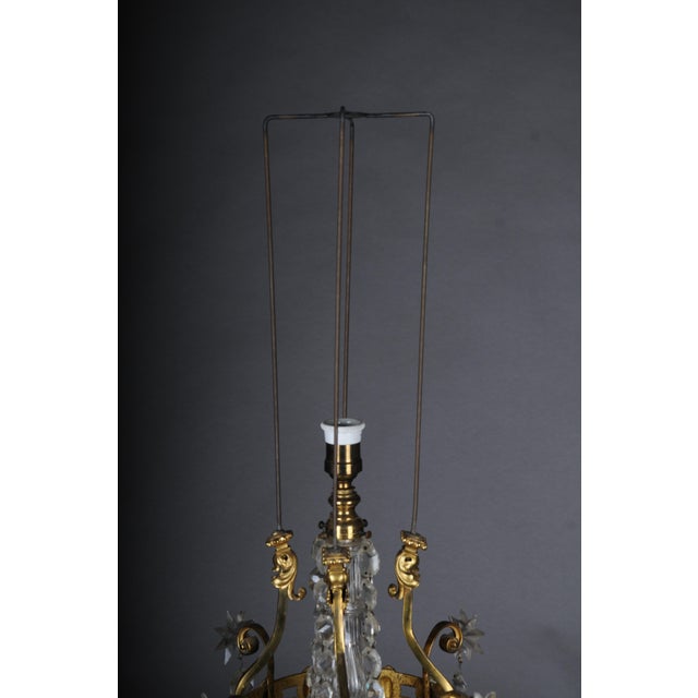 Antique Napoleon III Floor Lamp in Bronze For Sale - Image 3 of 18