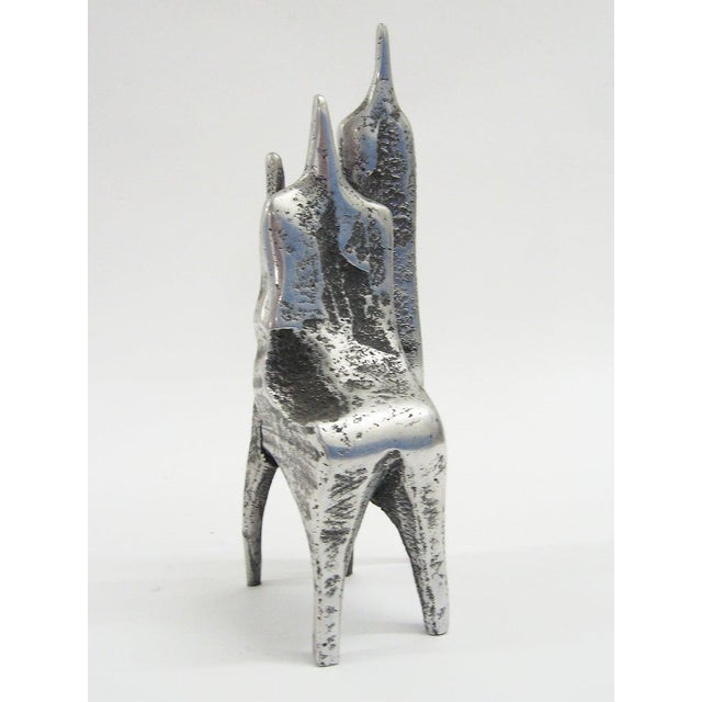 Metal Aluminum Sculpture by Aharon Bezalel For Sale - Image 7 of 9