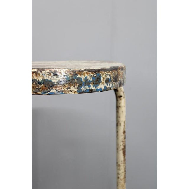 1950s Industrial Round Table, Italy, 1950s For Sale - Image 5 of 10