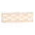 Sample - Schumacher Crawford Check Tape Narrow in Ecru For Sale