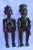 Nigerian Yoruba Artist, Royal Couple, Pre-1800s, Bronzes, Set of 2 For Sale - Image 4 of 4