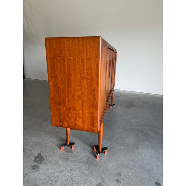 Brown Omann Jun Danish Teak Sideboard c.1960’s, Attributed For Sale - Image 8 of 12