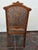 Late 19th Century Antique Victorian Gothic Eastlake Walnut Parlor Chair Large For Sale - Image 5 of 6