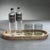 Boho Chic Banyan Mango Wood with Rattan Inlay Oval Tray, Large For Sale - Image 3 of 7
