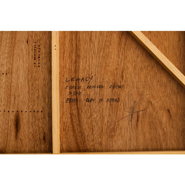 Gold "Legacy", Triptych by Ricardo Ramirez Rivero, 2026 For Sale - Image 8 of 9