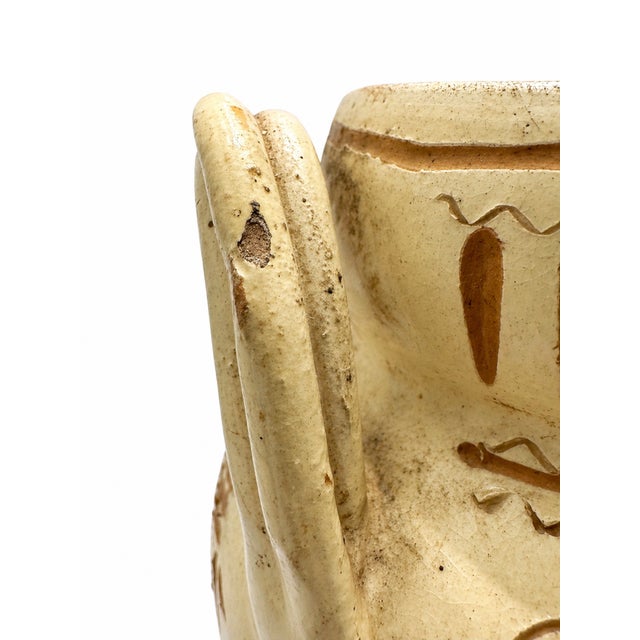 Mid-Century Modern Sgraffito Griffin Amphora Vase by Fratelli Fanciullacci, 1950 For Sale - Image 9 of 10