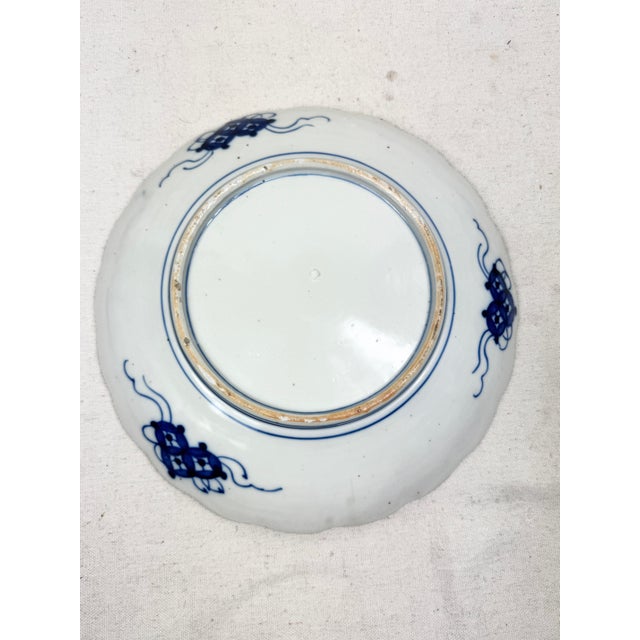 Large Vintage Imari Decorative Plate For Sale - Image 9 of 9