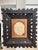 19th Century Antique Peruvian Colonial School Religious Portrait in Carved Giltwood Frame For Sale - Image 5 of 5