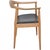 Hans wegner the chair, model jh503, with a frame of oak and a seat upholstered in black leather. The chair is from the...
