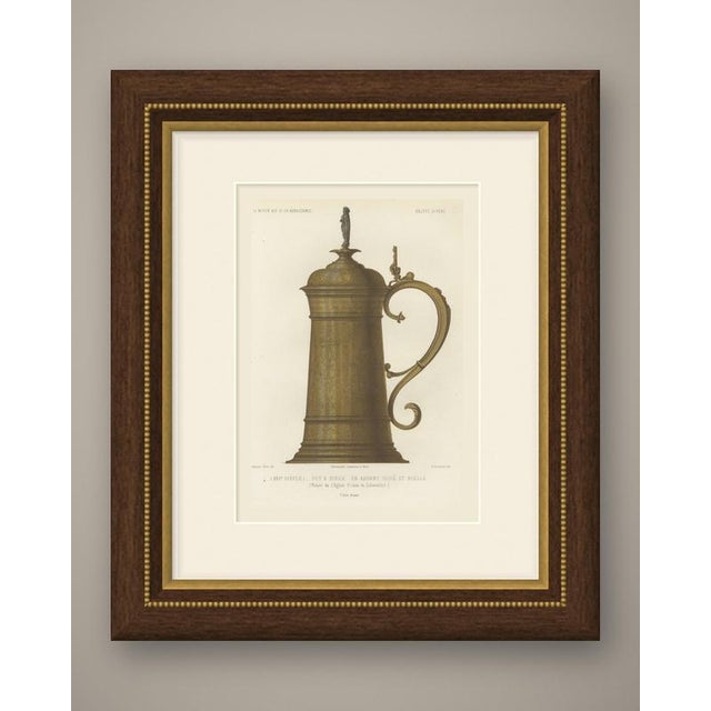 This is an original antique chromolithograph, printed in colors, from le moyen âge et la renaissance, lettered "(xvie...