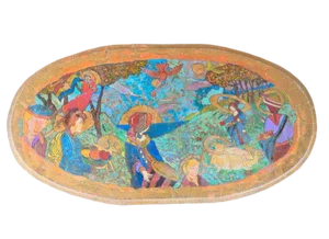 Late 20th Century Jane Gilday Masterwork, "Harvest Pastoral"