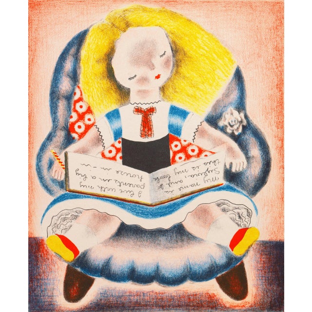 'Sylvia' by Nura Ulreich, 1943, Art Student's League, Salon D'Automne, Art Deco, Paris For Sale