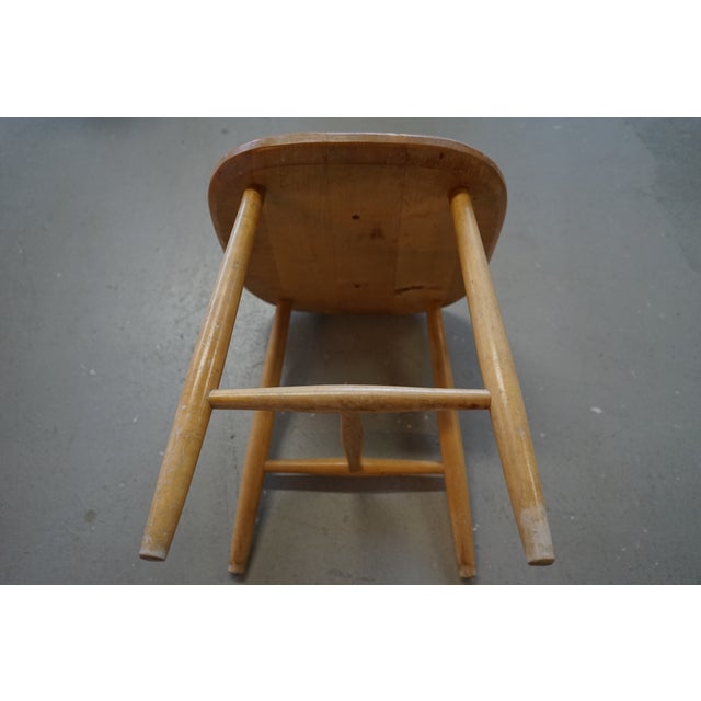 Ilmari Tapiovaara Mid-Century Scandinavian Stool by Ilmari Tapiovaara for Hagafors For Sale - Image 4 of 6