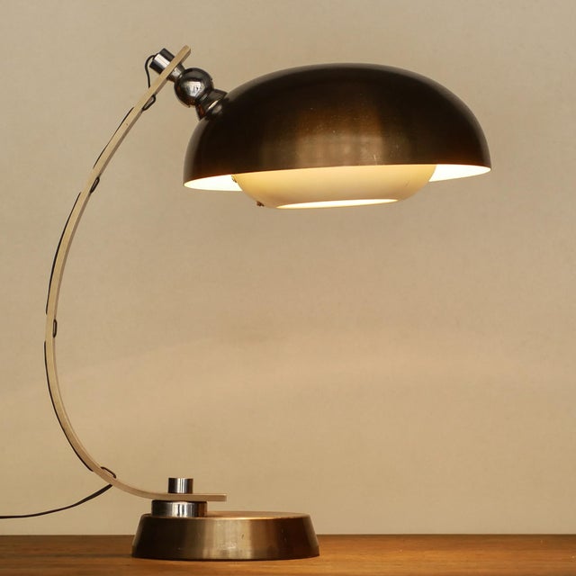 Vintage Table Lamp by Angelo Lelii for Arredoluce, 1970s For Sale - Image 14 of 18