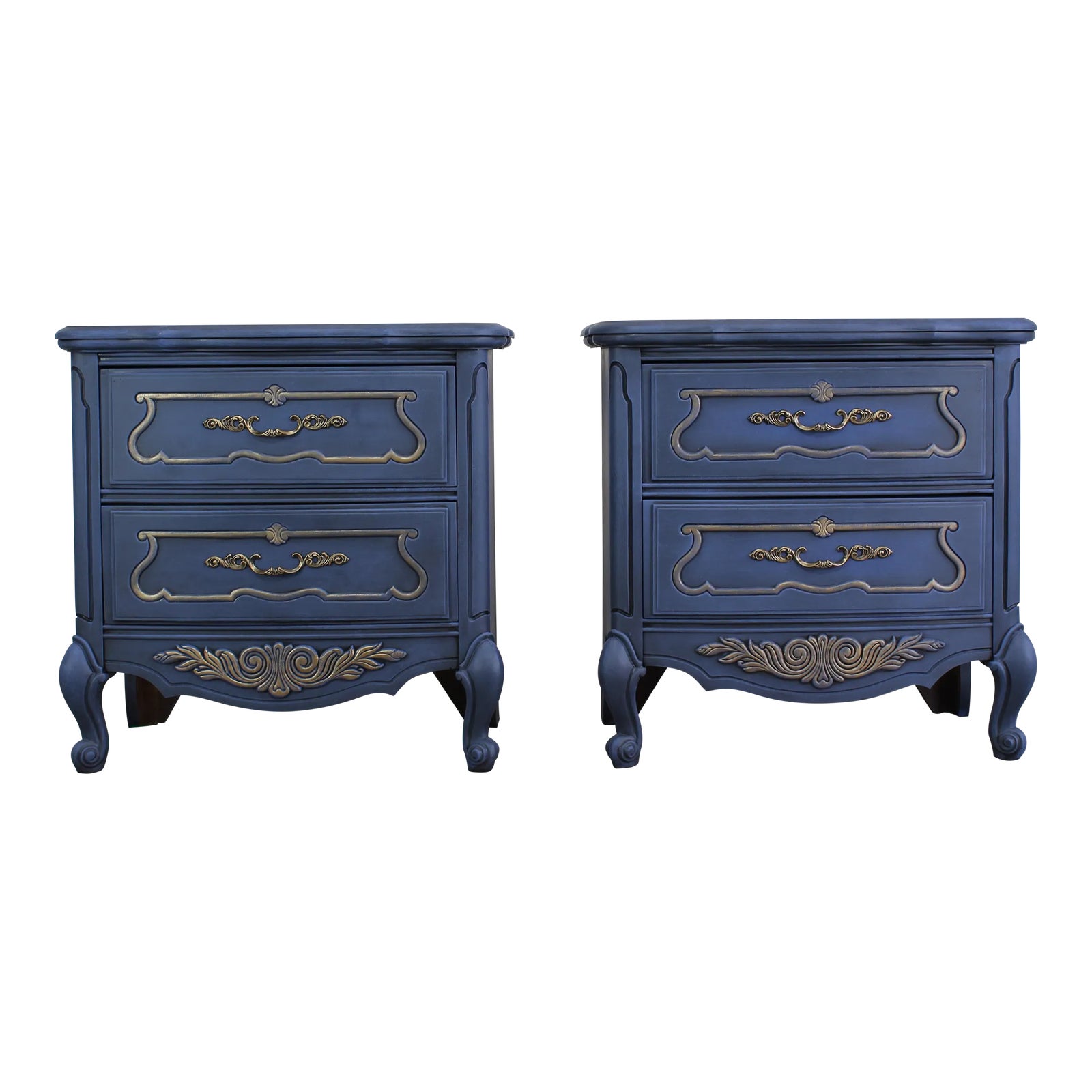 Elegant French Blue Nightstands: Add Sophistication to Your Bedroom