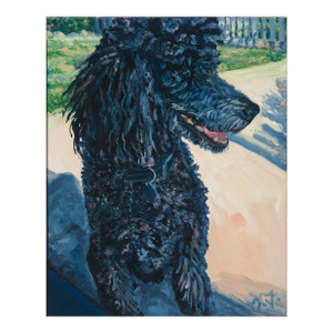 Giclée Print of Original Expressionist Dog Painting