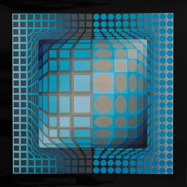 2000 - 2009 Victor Vasarely, KOSKA-REV, Photogravure For Sale - Image 5 of 5