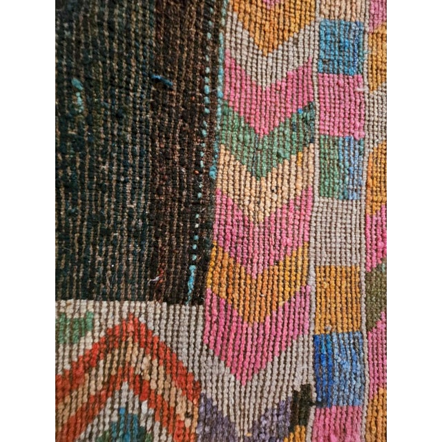 Handmade Afghan Rug in Hand-Knotted Wool, 2010s For Sale - Image 6 of 9