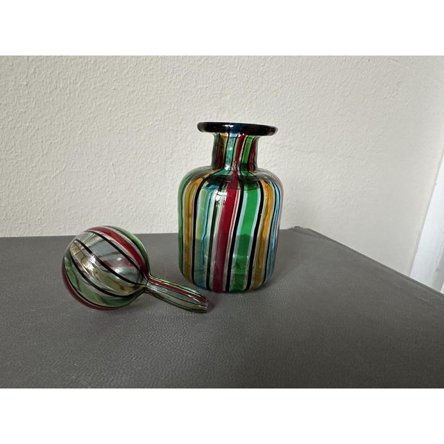 Vintage Italian Murano Glass Perfume Bottle, 1950s For Sale - Image 13 of 14
