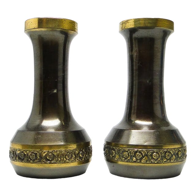 Art Nouveau Vases, Germany, 1900s, Set of 2 For Sale