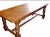 Early 1900s Refectory Table For Sale - Image 10 of 11