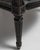 19th Century France Louis XVI Black Wood Armchair For Sale - Image 11 of 11